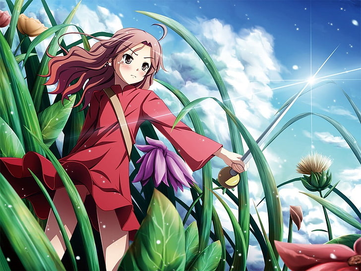 Karigurashi no Arrietty, Studio Ghibli, anime girls, plant, HD wallpaper