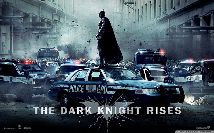 Batman, The Dark Knight Rises, mode of transportation, car, HD wallpaper