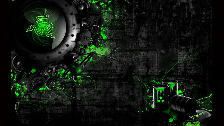 Wallpapers For  Neon Green Wallpaper