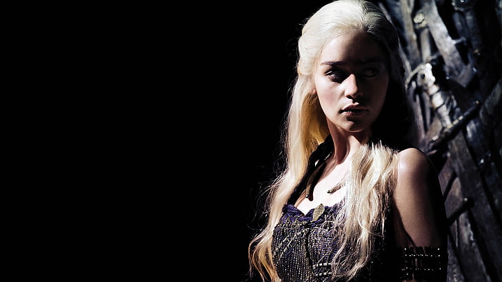Game Of Thrones Daenerys Targaryen wallpaper, Emilia Clarke, hair, HD wallpaper