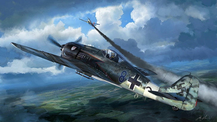Axis Victory, wulf, mustang, american, wwii, classic, p-51, focke