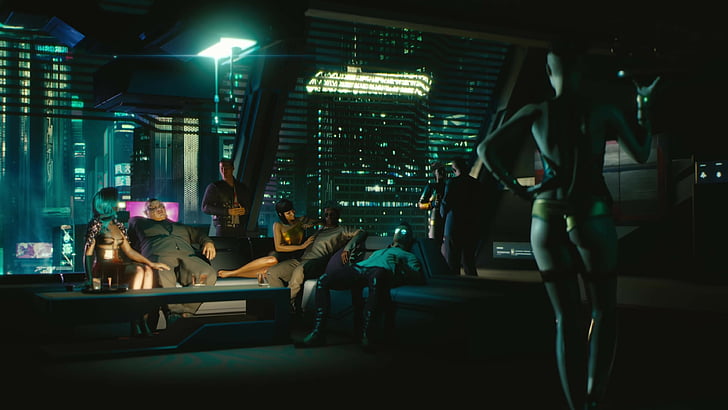 Cyberpunk 2077, E3 2018, screenshot, 4K, HD wallpaper