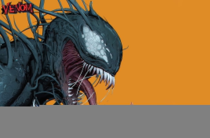 Venom, artwork, Spider-Man, yellow, no people, transportation, HD wallpaper