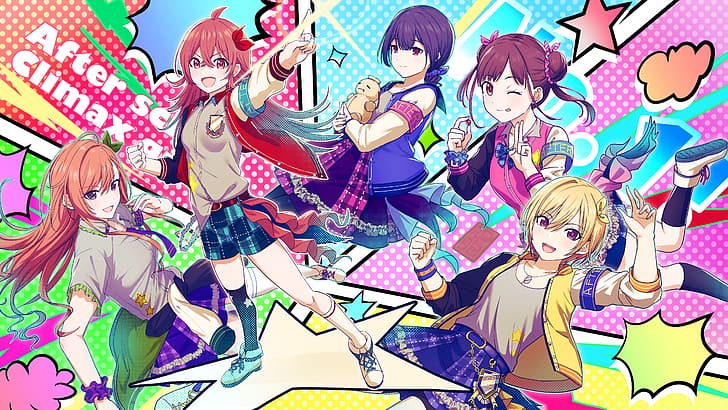 anime, anime girls, The Idolmaster: Shiny Colors, Kaho Komiya, HD wallpaper