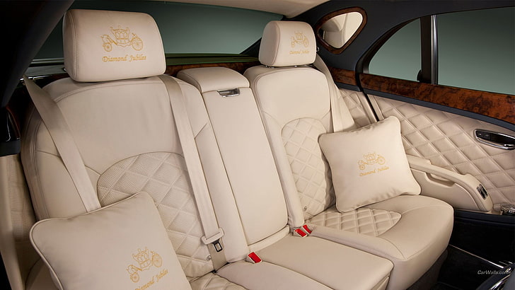 Bentley Mulsanne, car, car interior, vehicle, seat, vehicle seat, HD wallpaper