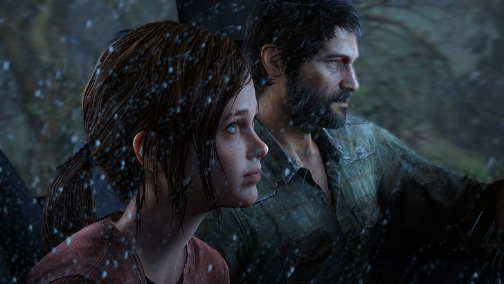 the last of us part 2, 2017 games, hd, two people, adult, headshot, HD wallpaper