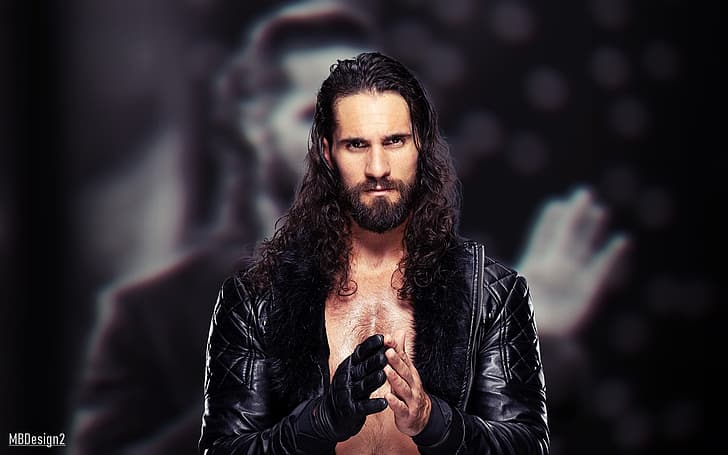 WWE, Seth Rollins, wrestler, HD wallpaper