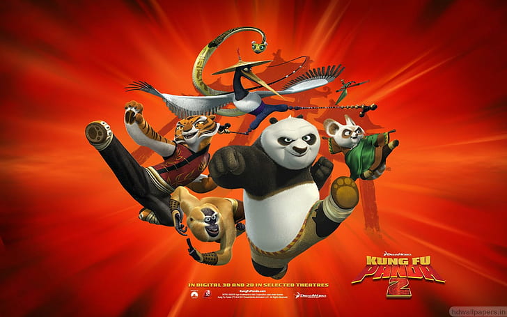 Movie Kung Fu Panda 2, HD wallpaper
