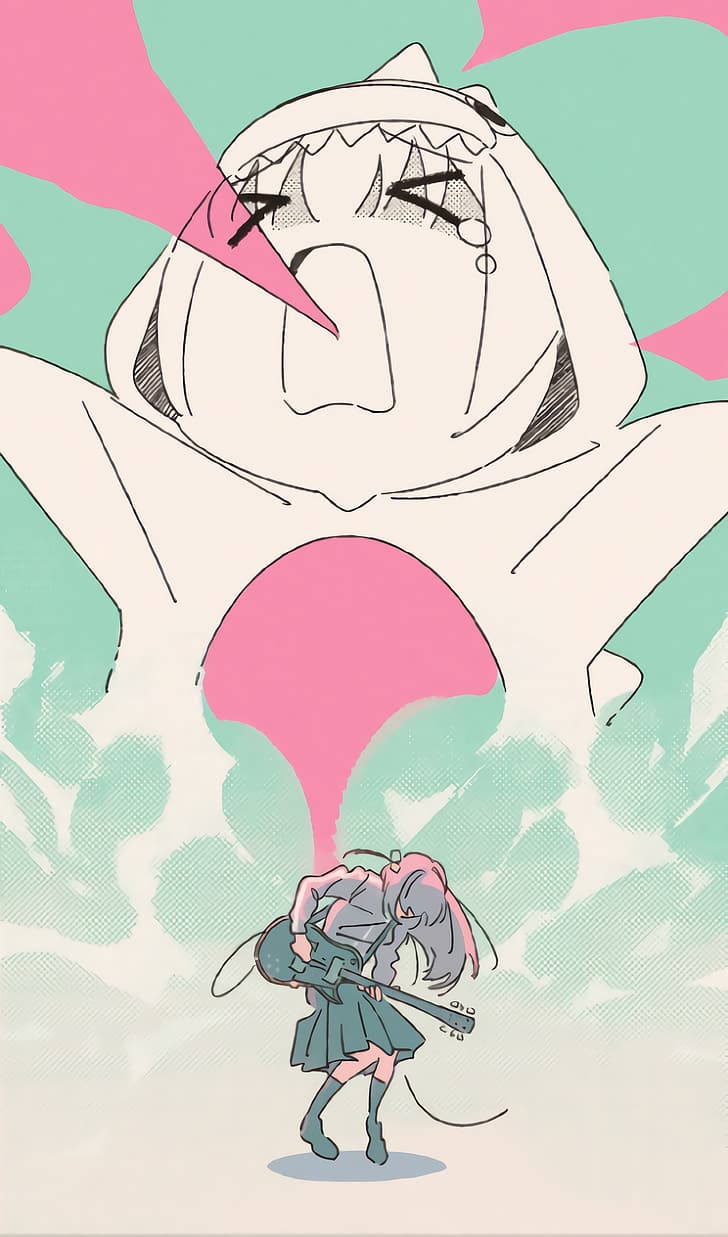 Bocchi the Rock Phone Wallpaper by 楊マリー  Mobile Abyss