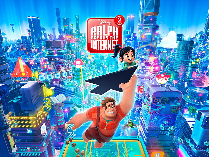 Movie, Ralph Breaks the Internet: Wreck-It Ralph 2, Ralph (Wreck-It Ralph), HD wallpaper