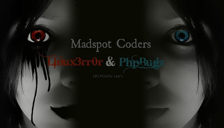 Madspot Coders wallpaper, Technology, Hacker, one person, portrait