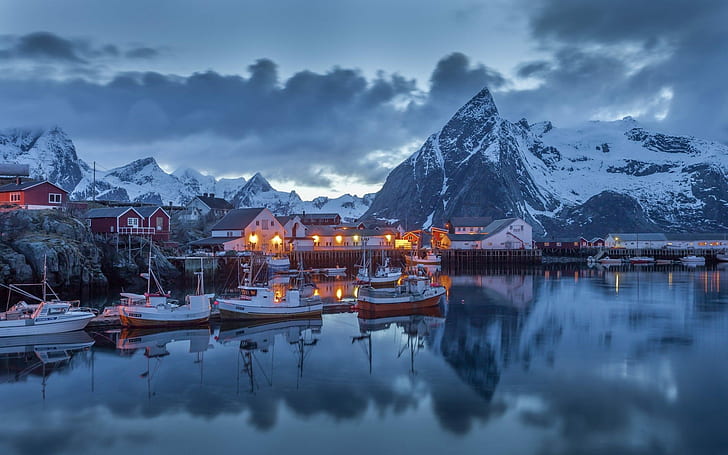 Beautiful Scenery Moskenes Norway Desktop Hd Wallpaper Widescreen Resolutions Free Download In High Quality 1920×1200