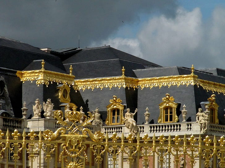 building, chateau, france, french, palace, versailles