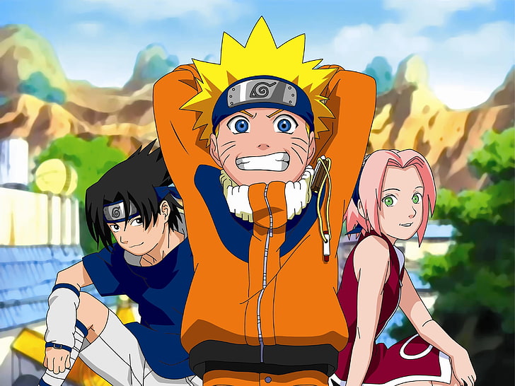 HD wallpaper: Naruto, Sasuke, and Sakura wallpaper, team 7, the village  hidden in the leaves | Wallpaper Flare