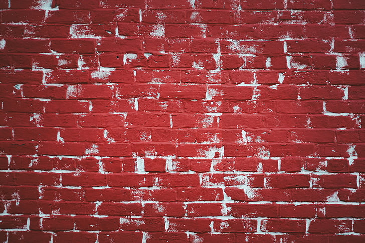 HD wallpaper: red brick wall, paint, texture, backgrounds, wall - Building  Feature | Wallpaper Flare
