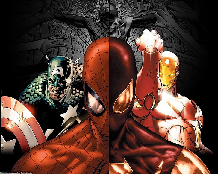 Marvel Superheroes wallpaper, Marvel Comics, movies, Captain America, HD wallpaper