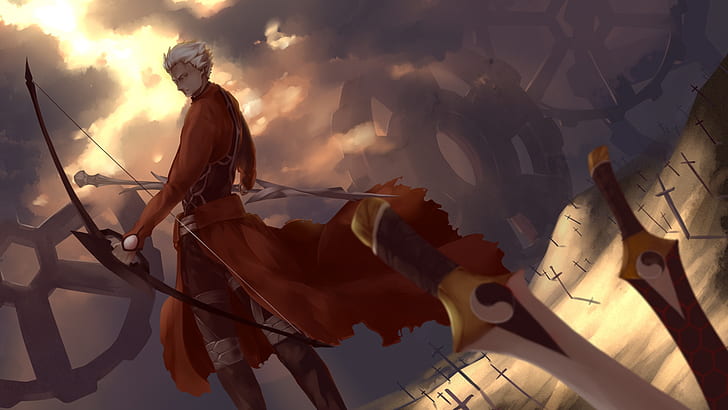 Hd Wallpaper Fate Series Fate Stay Night Unlimited Blade Works