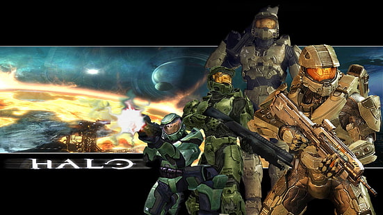 HD wallpaper: video games, Halo, futuristic armor, Halo ...