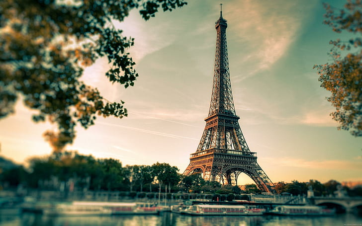 Eiffel tower view, eiffel tower, paris, world, city, france
