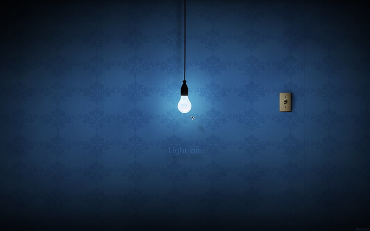 light bulb wallpaper, lights, Fly, abstract, lightbulb, pattern, HD wallpaper