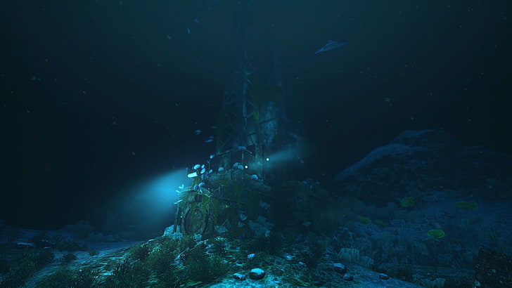 untitled, SOMA, Frictional Games, video games, underwater, horror, HD wallpaper
