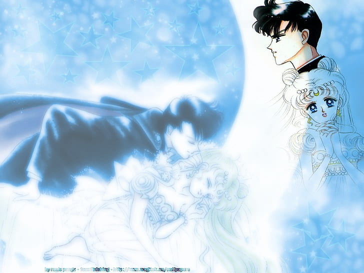 Anime Mamoru Serenity and Endymion Anime Sailor Moon HD Art, Manga