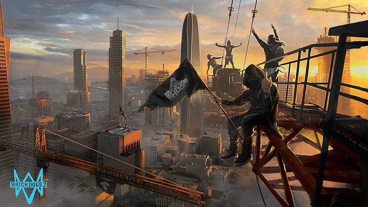 PlayStation 3, PlayStation 4, Xbox One, Xbox 360, Watch Dogs 2, HD wallpaper