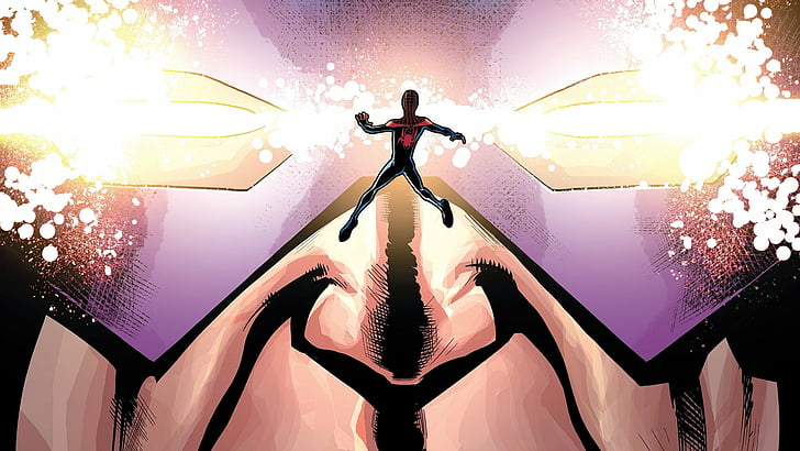 Spider-Man, Cataclysm: Ultimate Spider-Man, Galactus, HD wallpaper