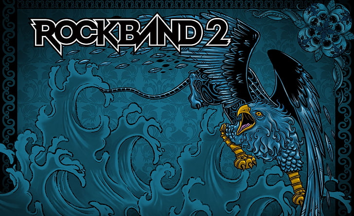 Rock Band 2 Game, RockBand 2 digital wallpaper, Games, Other Games, HD wallpaper