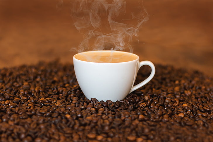 coffee 4k download  for pc desktop, food and drink, cup, mug, HD wallpaper