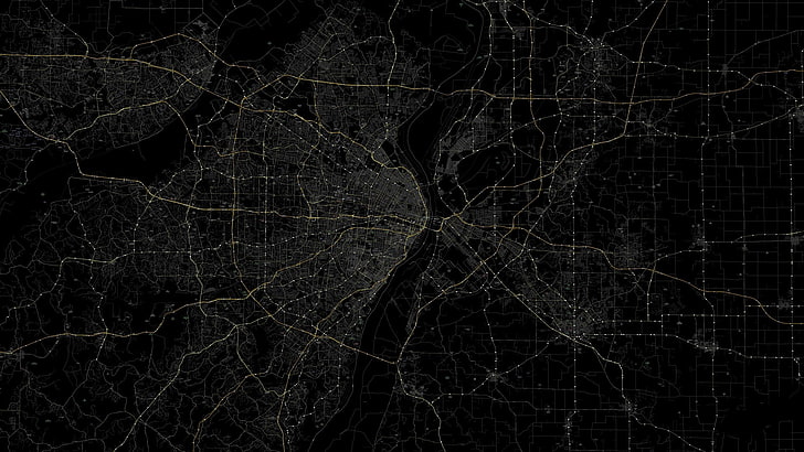 map graph, line, black background, route, backgrounds, pattern