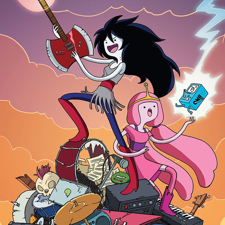 Spider-Man comic book, Adventure Time, Marceline the vampire queen