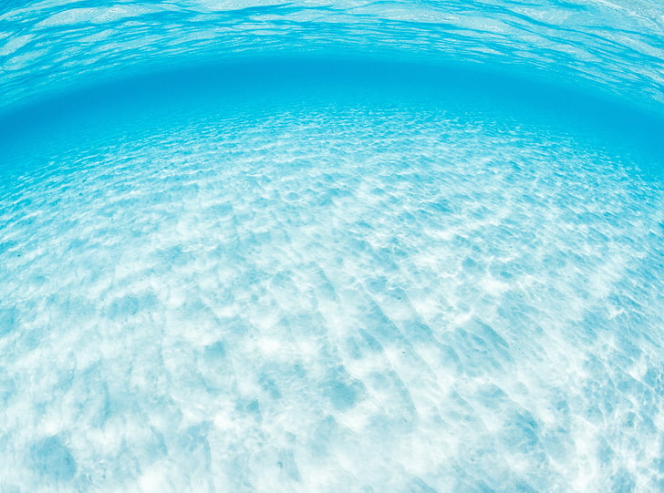 An Underwater View Of Crystal Clear Tropical..., beach sand, Travel, HD wallpaper