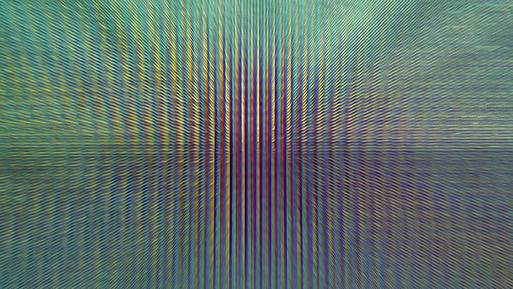 multicolored striped digital wallpaper, minimalism, pattern, glitch art, HD wallpaper