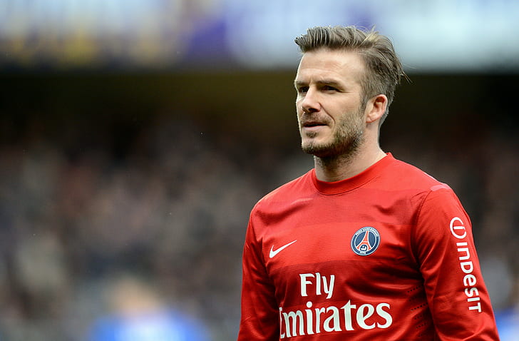 David Beckham, Paris Saint-Germain, PSG, player, Star, football, HD wallpaper