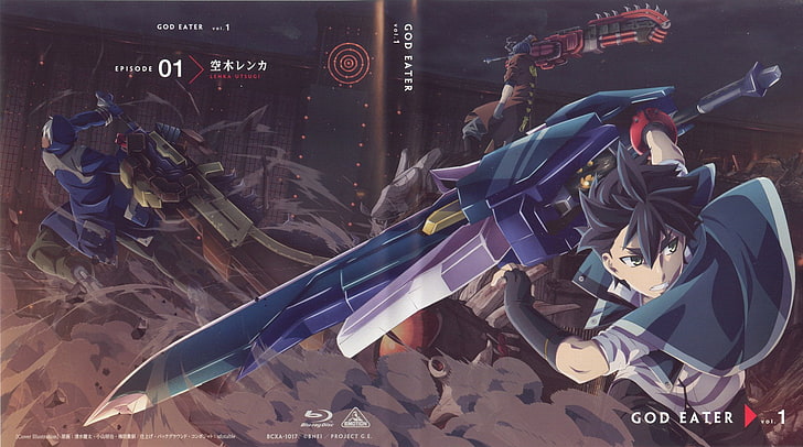Anime, God Eater, Soma Schicksal, Utsugi Lenka, mode of transportation, HD wallpaper