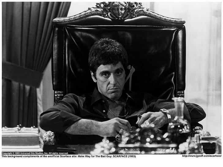 movies scarface 1024x768  Entertainment Movies HD Art