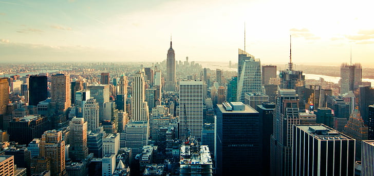 Cities, New York, Megapolis, HD wallpaper