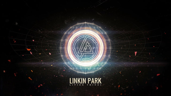 Linkin Park band illustrtion, logo, technology, communication, HD wallpaper