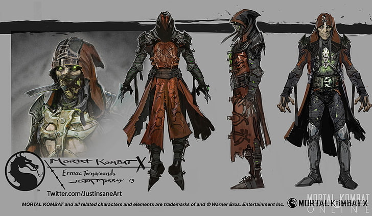 Mortal Kombat X, concept art, digital art, artwork, video games, HD wallpaper
