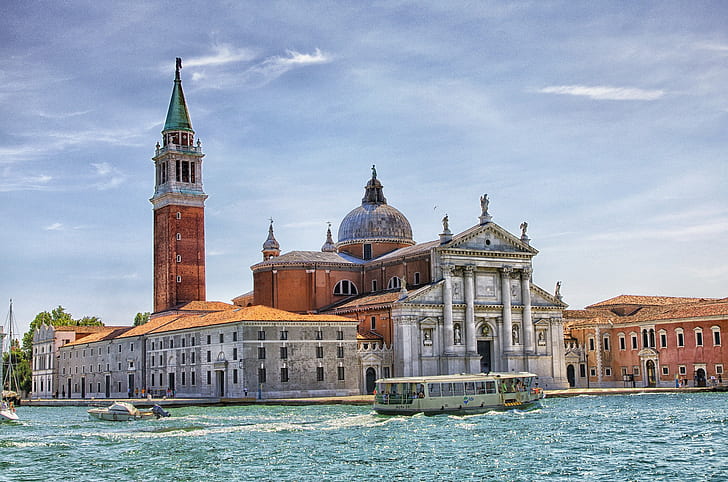 cityscape, sky, Italy, Venice, HD wallpaper