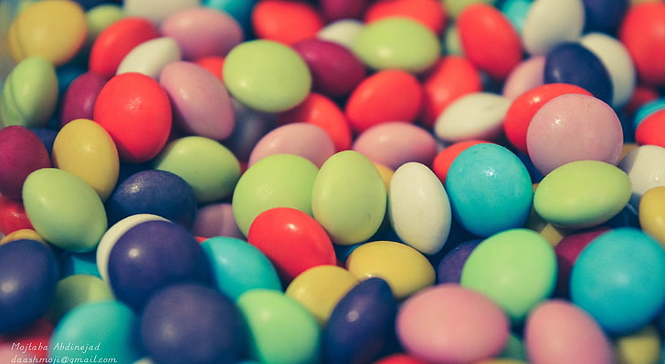 Smarties, assorted candies, Aero, Colorful, candy, colorfull, HD wallpaper