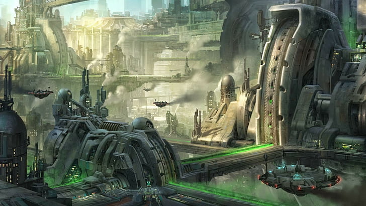 science fiction, futuristic, HD wallpaper