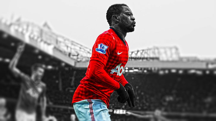 cutout, evra, football, hdr, league, manchester, patrice, photography, HD wallpaper