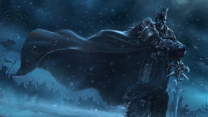 knight digital art, World of Warcraft, World of Warcraft: Wrath of the Lich King