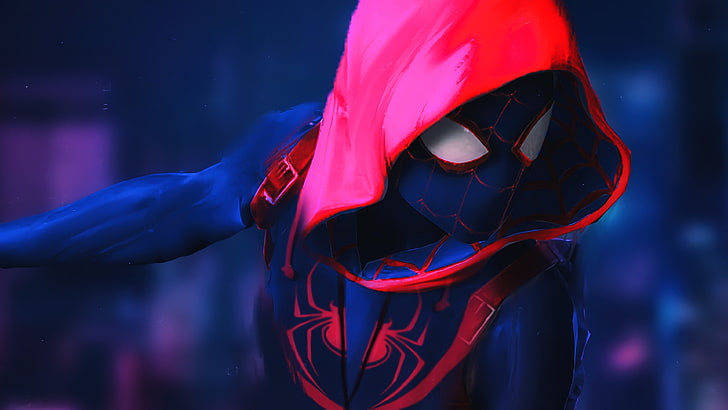 Into the spider verse wallpaper 1080p  rwallpapers