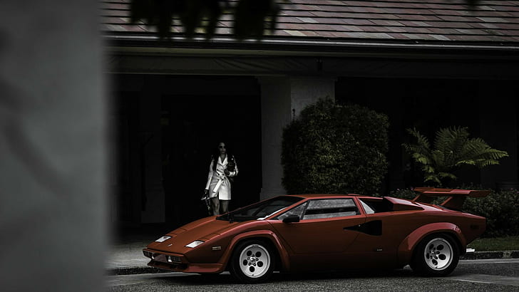 Lamborghini Countach HD, cars, HD wallpaper