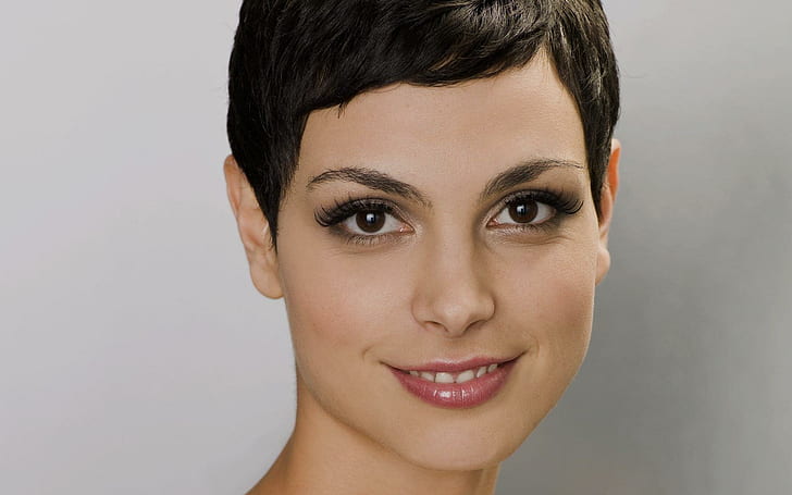 Morena Baccarin Celebrities, women's black mascara, HD wallpaper
