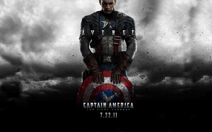 Marvel Avengers Captain American The First Avenger movie poster