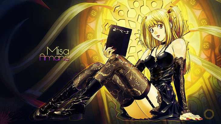 Death Note Misa Wallpapers  Wallpaper Cave